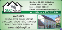 Logo Stavební bytové družstvo Plzeň - jih se sídlem v Přešticích