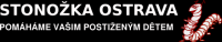 Logo Asociace rodičů a přátel zdravotně postižených dětí v ČR, o.s. Klub Stonožka Ostrava