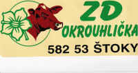 Logo Zemědělské družstvo Okrouhlička